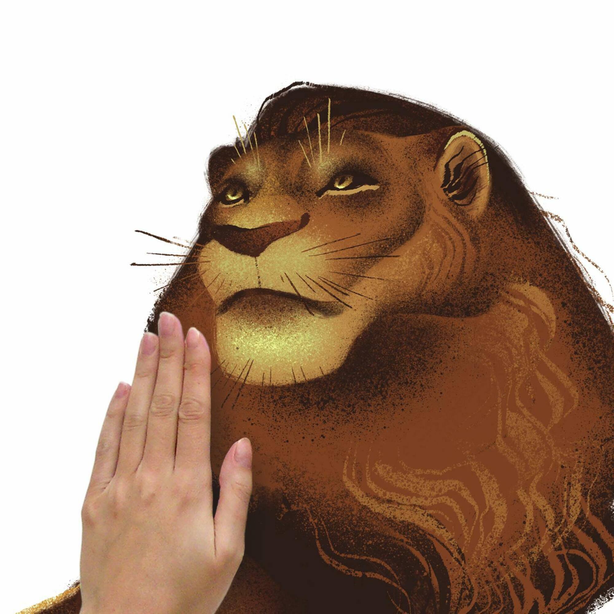 RoomMates The Lion King Simba Peel & Stick Giant Wall Decals